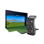 Launch Pro Launch Monitor And Full Simulator Package On Transparent Background