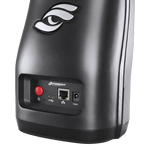 Certified Refurbished Launch Pro Launch Monitor Details Of Rear Ports And Power Button On Transparent Background